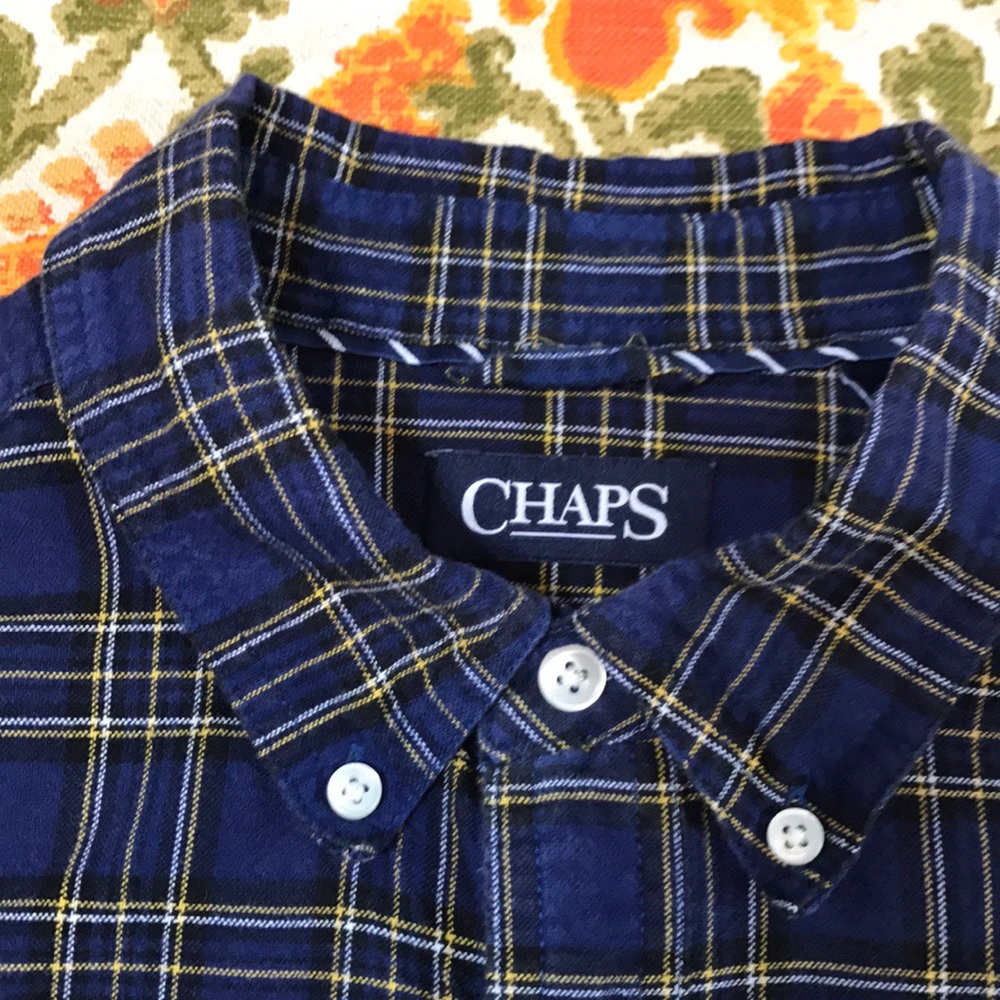 Chaps Button Down Size L - Picture 5 of 8